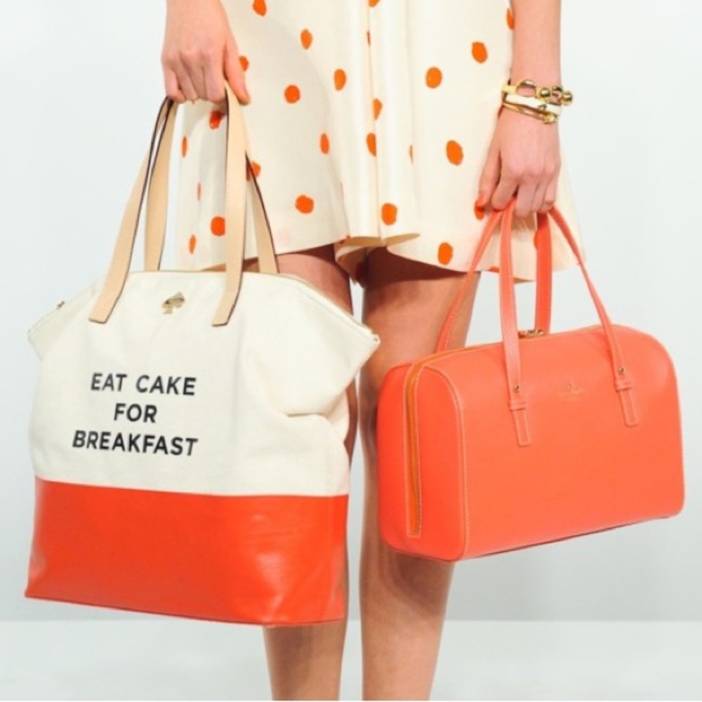 KATE SPADE eat cake for breakfast tote - Picture 2 of 16